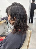 【大宮】ミディアムレイヤーパーマ