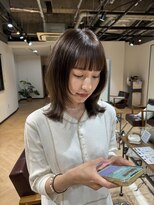 エンノア 池袋(ENNOA)&nbsp;レイヤーカット/ミディアムレイヤー/フェイスレイヤー/池袋