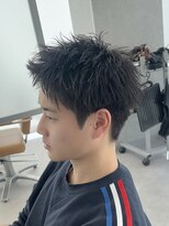 ジーナ 天神(Zina) 【福岡/天神/メンズカット】スパイキーショート