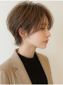 大人可愛いマッシュショートボブウルフカット◎30代40代50代60代