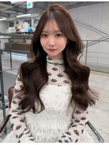 フェブ(fev)&nbsp;［fev_otoha］olive beige＋layercut