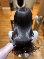 ロニカ 銀座(LOuNICA)&nbsp;ナチュラルブラウン/上品ロング/ゆるふわウェーブ #銀座#東銀座