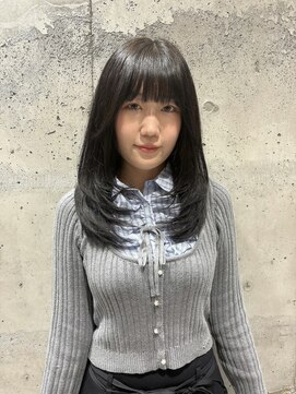 レックスヘアーインターナショナル(ReX HAIR INTERNATIONAL) 【堂安稚菜】レイヤーカット×透明感カラー