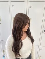エクファ ヘア リゾート 大津 瀬田店(ex-fa hair resort) イメチェン/ピンクベージュ/アンブレラカラー/前髪/大津/瀬田