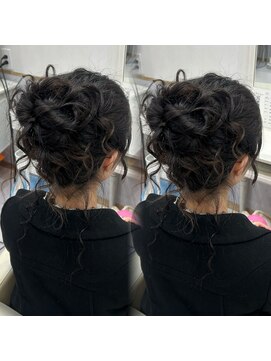 ヘアセットアリエス(aries) アップスタイル