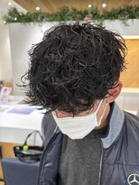 ステアケース 武蔵小杉店(stair:case) 武蔵小杉 大人男性のメンズシャドウパーマ あさ5分で決まる設計