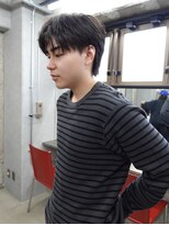 オルカ(ORCA)&nbsp;リバースセンターパート　ニュアンスパーマ　メンズ　南川聖華