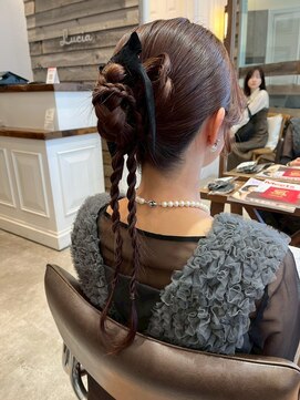 ルチア ヘア ステラ 京都店(Lucia hair stella) ヘアセット/結婚式お呼ばれヘアヘアアレンジ京都/河原町