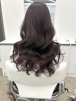 ハロ(HALO)&nbsp;艶巻き髪暖色カラーロング
