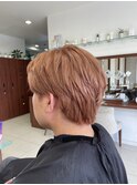 メンズブリーチ【オレンジベージュ】