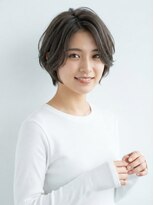 アッシュ 亀戸東口店(Ash) ショート/くびれショート/韓国ボブ/グレージュ