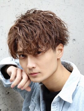 charme 神戸元町/三宮 髪質改善トリートメント&ヘッドスパ【シャルム】 men's/メンズ/メンズショートパーマ/ニュアンス/ダウンパーマ