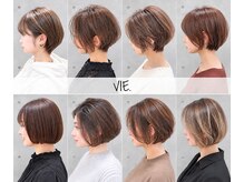 【ショート/ショートボブ/ボブ/レイヤーで選ばれるVIE】似合わせ×再現性×高いカット技術で理想の髪型へ◎