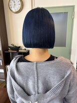 コレット ヘアー 大通(Colette hair)&nbsp;【minami】ディープブルー×BOB