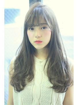 キー(key) プラチナベージュ×ラフウェーブ