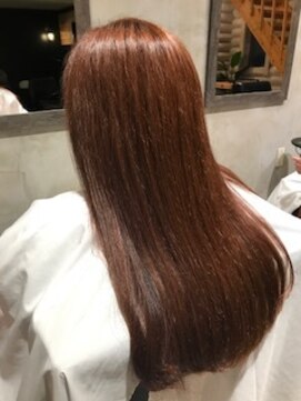 クレエ ヘアー デザイン(creer hair design) ナチュラルつやヘア髪質改善うる艶ストレートロング20代30代40代