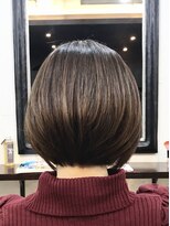 エトネ ヘアーサロン 仙台駅前(eTONe hair salon)&nbsp;【eTONe】30代40代大人女性におすすめ前下りボブ