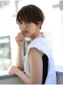 似合わせカットのお洒落ショート【m.clan原宿/表参道 矢沢和也】