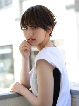 エムクランメイクス 原宿 表参道(m.clan MAKE'S) 似合わせカットのお洒落ショート【m.clan原宿/表参道 矢沢和也】