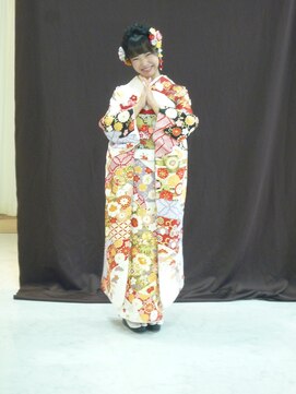 美容室 人形の家 本店 ヘアセット＆着付け♪