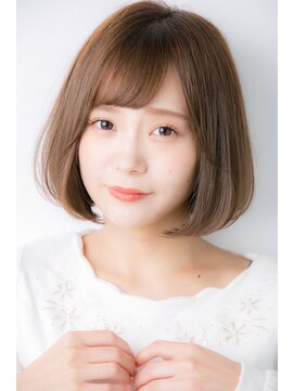 ユーフォリア 銀座(Euphoria) 【Euphoria】大人可愛い☆透明感カラー×ワンカールボブ担当中間