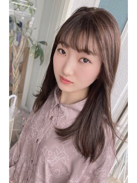 ヘアードットツミキ(HAIR.TSUMIKI) かわいさを最大限に出せるベージュカラー