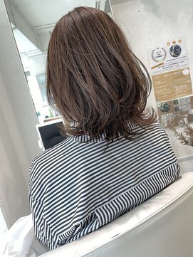 ファイブボックスヘアー 広島(five vox hair) 大人可愛い 韓国風 外はね