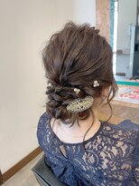 ダブルケーツー 倉敷店(wk-two)&nbsp;結婚式お呼ばれヘアセット