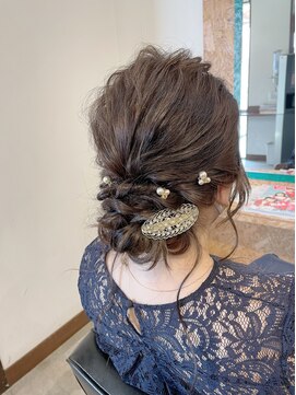 ダブルケーツー 倉敷店(wk-two) 結婚式お呼ばれヘアセット