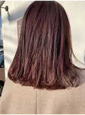大人ワンレングスヘアー