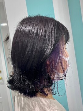 マティーナ ヘアー 池袋(Matina hair) 【インナーパープル】20代30代40代