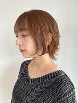 ザ オーダー(THE ORDER)&nbsp;ウルフボブ/ショート/オレンジブラウン/レイヤー/