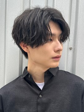 アイトーキョー 渋谷(AI TOKYO) 波巻きハイライトマッシュパーマウルフ[渋谷駅]