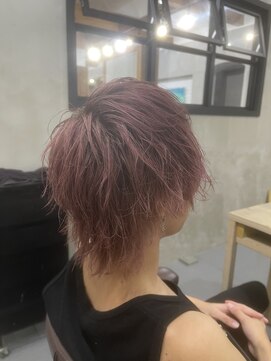 ヘアーサロン ヴィアルス 松原店(hair salon VIARS) ピンクウルフ