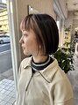 ブルー(blue)&nbsp;切りっぱなしボブ軽いボブ何でもお任せあれ☆