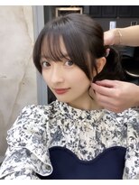 韓国レイヤー/韓国風/ボブ/髪質改善/黒髪/ブリーチなし〔池袋〕
