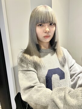 ヌープヘアーアイス(NUUP.hair ici) ホワイトベージュ