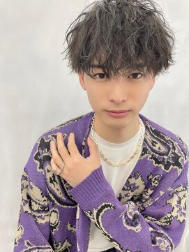 ミラバイグリーン(Mira by green) ツイストスパイラル波巻きスパイラルツーブロックマッシュ