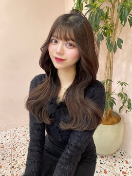 ボタン シブヤ(VOTAN SHIBUYA) アッシュ/グレージュ/韓国ヘア/渋谷/レイヤー/顔まわり