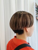 ビーエリアプレミアータ(BE AREA PREMIATA)&nbsp;マッシュショートにハイライト。