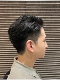 ツーブロックショート<理容室>