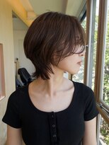 ビュートリアム 鎌倉小町(BEAUTRIUM)&nbsp;ウルフショート/マロンカラー/BEAUTRIUM鎌倉小町 カギワダ