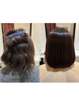 【寝屋川/香里園】くせ毛/うねりのお悩みは[enfil]にお任せ！髪質改善のスペシャリストが万全サポート☆