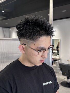 ゼスト 八王子店(ZEST) フェード/短髪/スパイキーショート