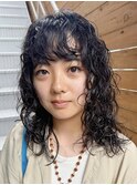 ウルフパーマ/レイヤーパーマ/パーマ/表参道/原宿