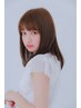 【デザイン&髪ケア】カラー+カット+前髪ストレート+選べる髪質改善