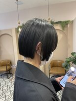 ザトエル 栄(THE TOEL) アゴ上コンパクトボブミニボブ切りっぱなしボブ