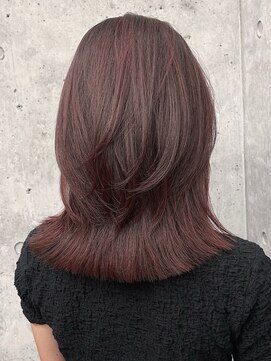 エインアンリー 明治神宮前(AIN.ANLY.) 着物メルティカラーくびれロング似合わせカットロングレイヤー