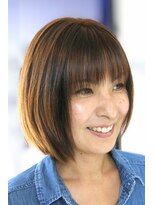 ヘアースタジオ ジェイワン(hair studio J ONE)&nbsp;30代40代50代60代　大人ナチュラルレイヤーショートボブ