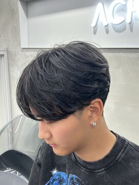 アクロ(ACRO) 広島メンズ/ラウンドマッシュ/シースルーマッシュ